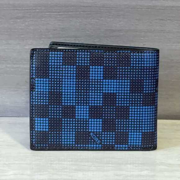 NEW Michael Kors Navy Cooper Wallet - Picture 4 of 8